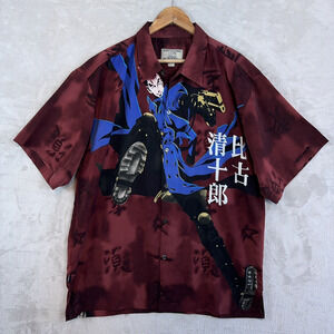 Clench 701 Jeans Vintage 90s Anime Shirt Men's XL Trigun Vash The Stampede Rare